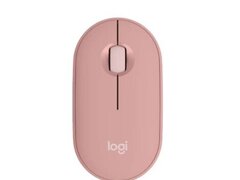 Mouse Bluetooth Logitech Pebble 2 M350S Roz, Multi-Device